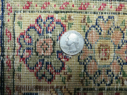 Handmade Turkish Prayer Rug Wool Semi Antique 1940s Vintage 35 By 50 Inch