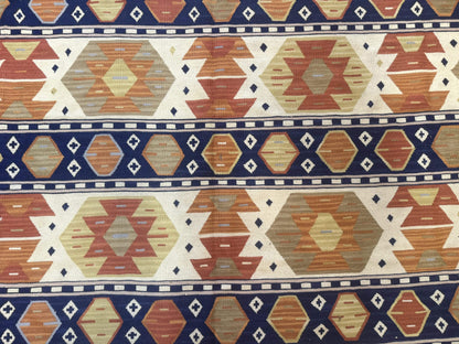 Turkish Kilim Rug 8x11 Handmade Wool Vintage Nourison Area Rug for Living Room