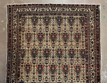 Persian Afshar Rug Wool Hand Knotted 5x7