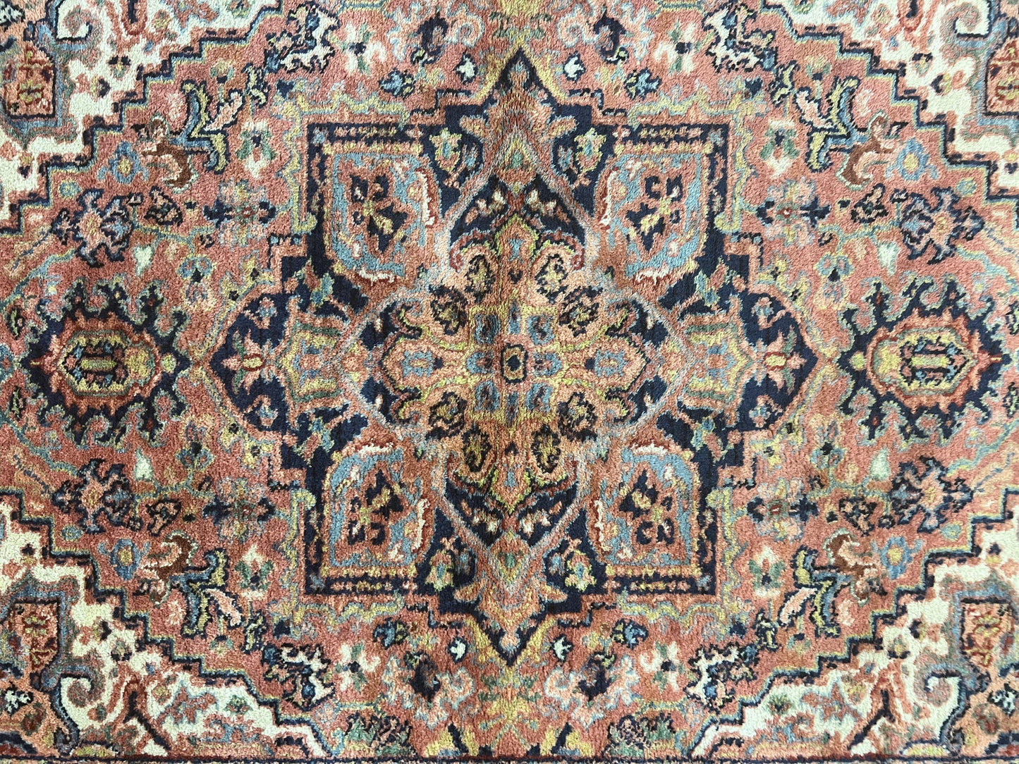 Karastan Rug Heriz Wool Rug 4x6 726 Vintage Discontinued 700 Series
