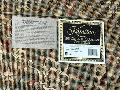 10x14 Karastan Empress Kirman Rug #700/719, Vintage Wool Discontinued Karastan
