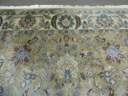 Jaipur Vintage Wool Rug Handcrafted Indian Floral