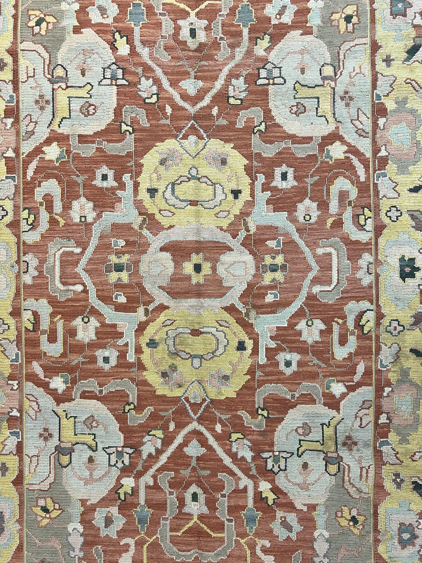 Turkish Kilim Rug 4x6 Flatweave Wool Handmade Geometric Vintage Carpet