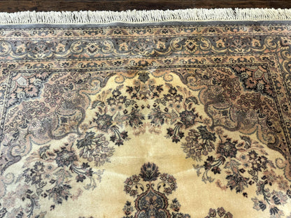 Belgium Power Loomed Wool Rug 6.9 X 9.6 Vintage Oriental Carpet