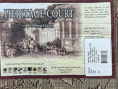 Floral Oriental Rug 5x7 Turkish Power Loomed Carpet With Traditional Design