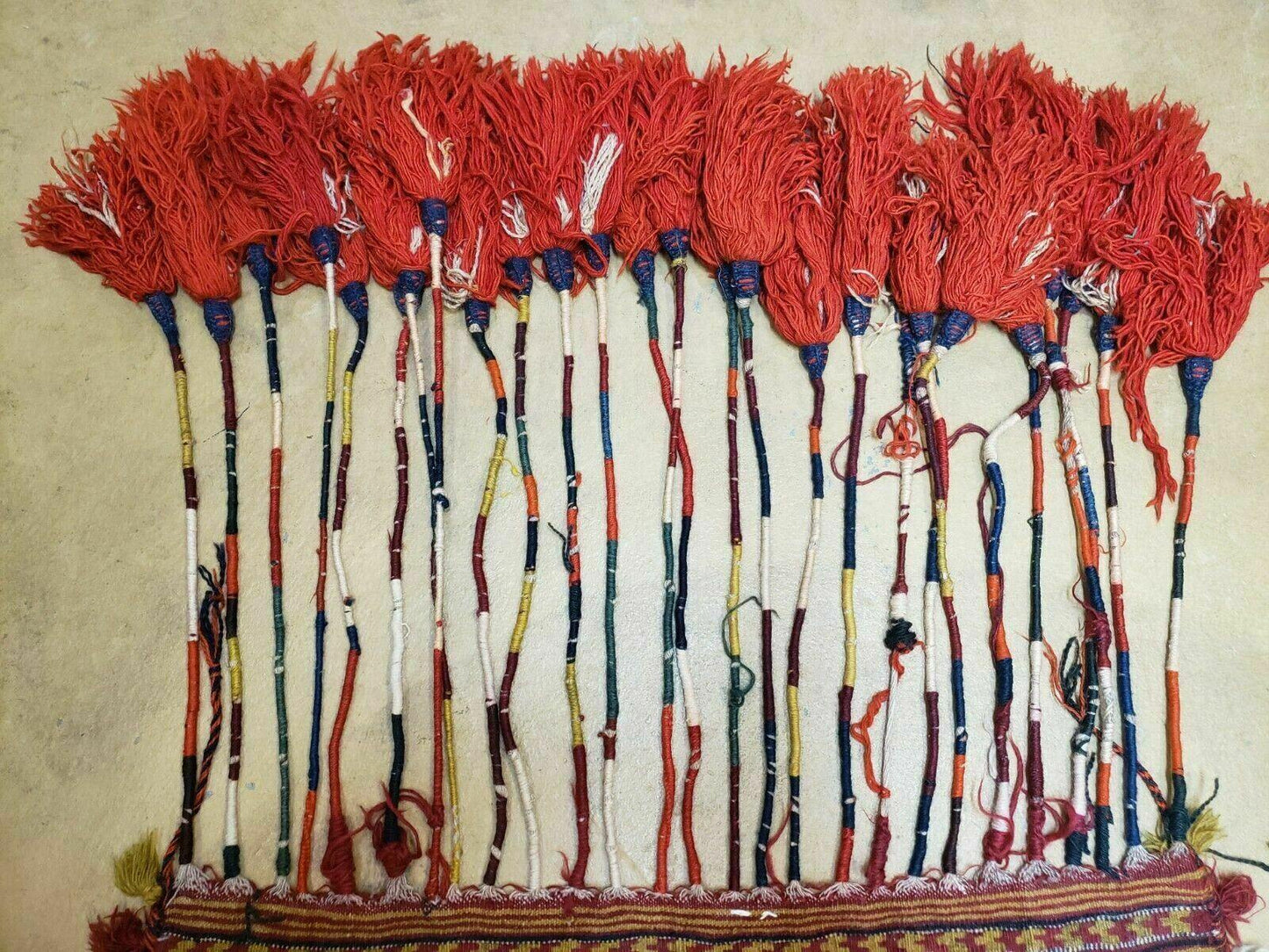 Antique Turkish Kilim Rug Handcrafted Wool 3 By 4 Ft Vintage Floor Covering