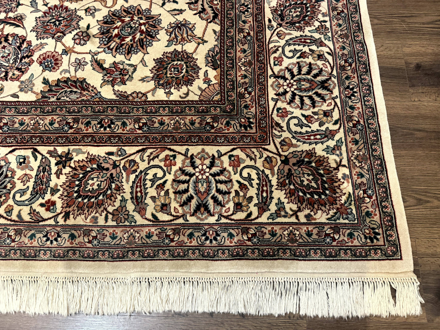 Pak Persian Rug 9x12 Hand Knotted Wool Allover Pattern Oriental Carpet