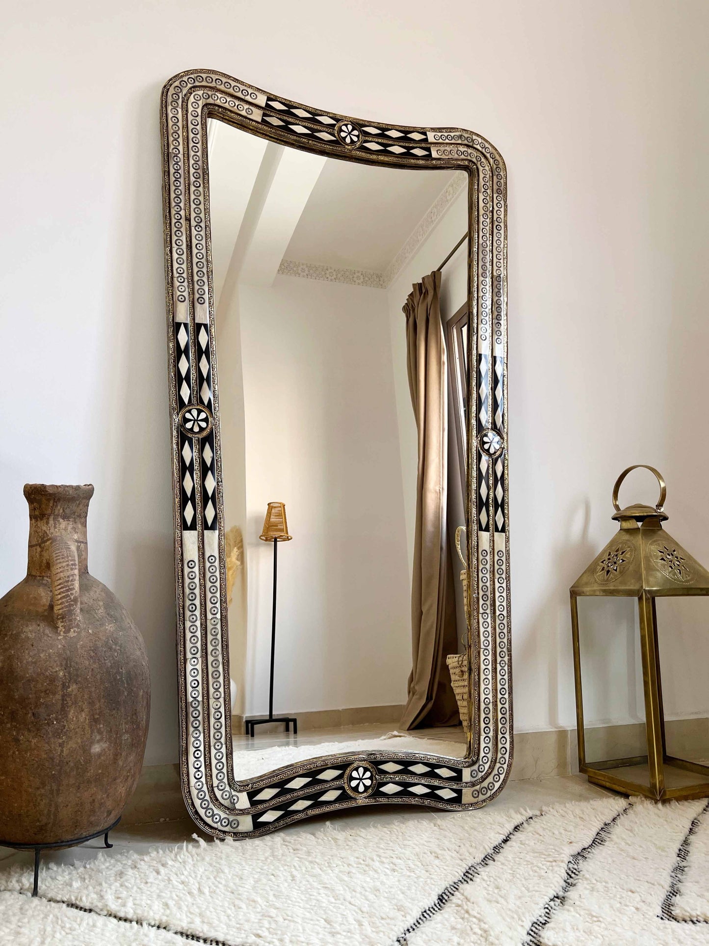 Full Length Mirror - Berber Horizon Mirror