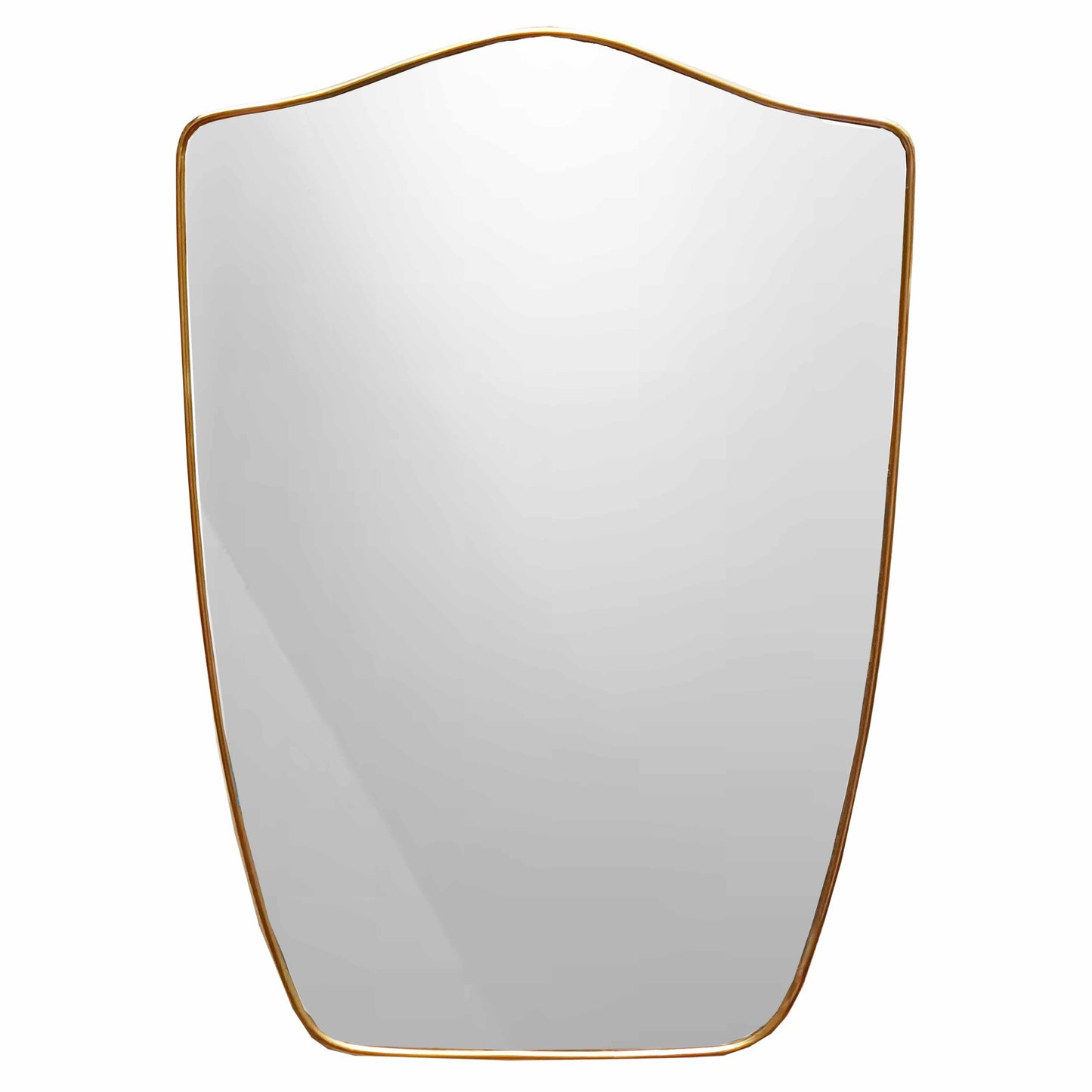 Shield Wall Mirror  on white back ground