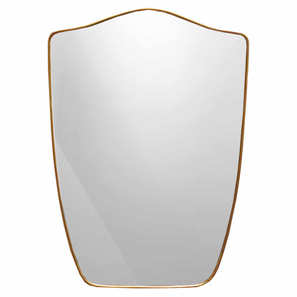 Shield Wall Mirror  on white back ground