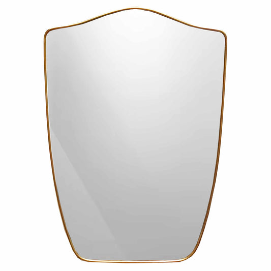 Shield Wall Mirror  on white back ground