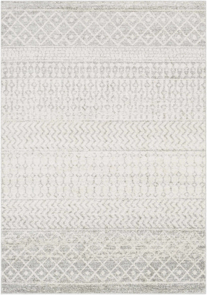 Gray Area Rug - Modern Cozy Living Room Decor