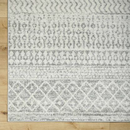 Gray Area Rug - Modern Cozy Living Room Decor