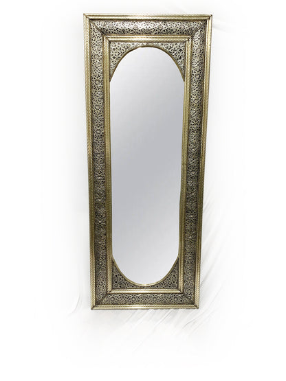 a mirror that is sitting on a wall