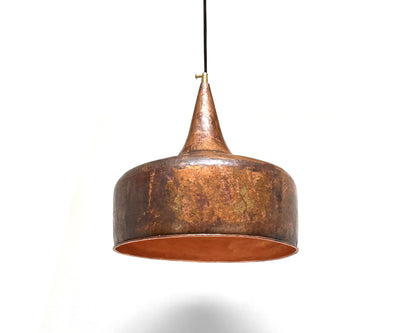 Rustic Copper Kitchen Island Pendant Light