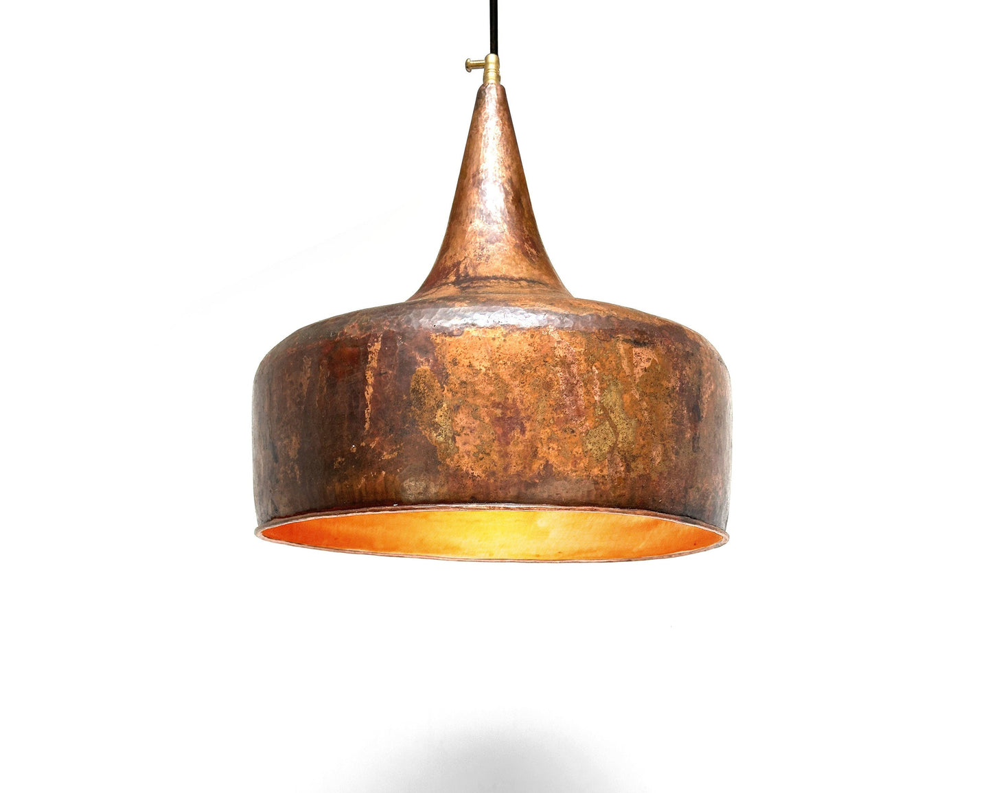 Rustic Copper Kitchen Island Pendant Light