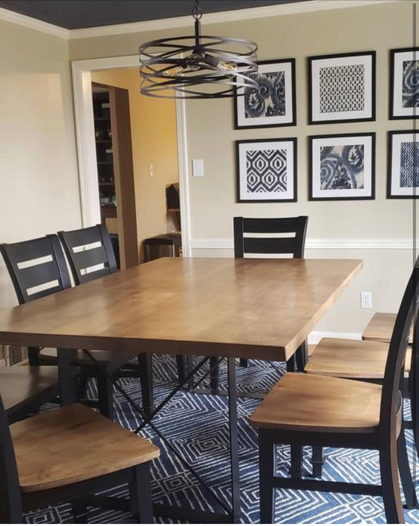 Tuscany Chair Modern Dining Chair With Sturdy Wood Finish Options