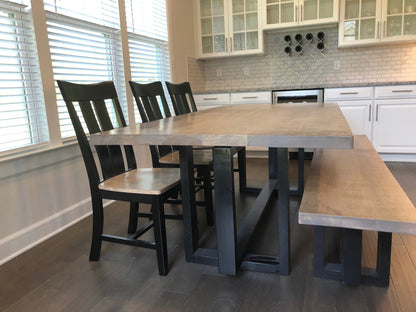 Heston Dining Table Made To Order Handcrafted Premium Solid Wood