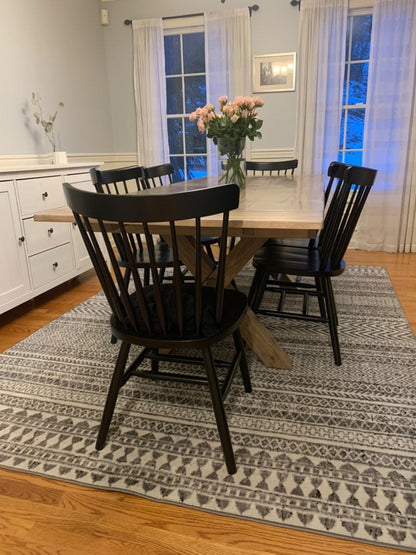 Copenhagen Chair Set for Farmhouse Dining Tables with Custom Finish Options