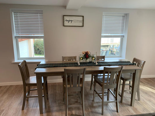 San Remo Style Bar Stool With Two Height Options For Island And Counter Use