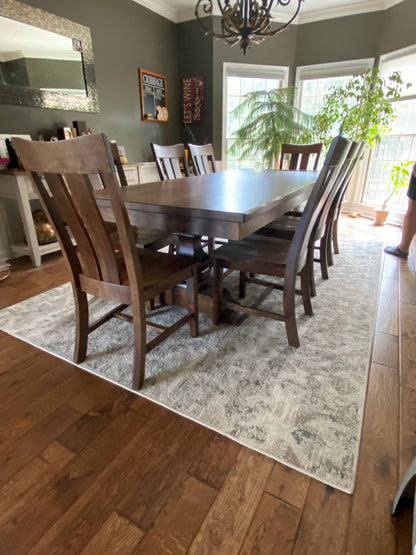 Ava Chair Solid Wood Modern Dining Chair Customizable Color Finish