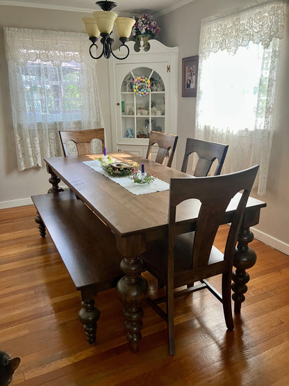 Elle Chair Modern Dining Chair For Dining Tables With Stain Or Paint Finishes