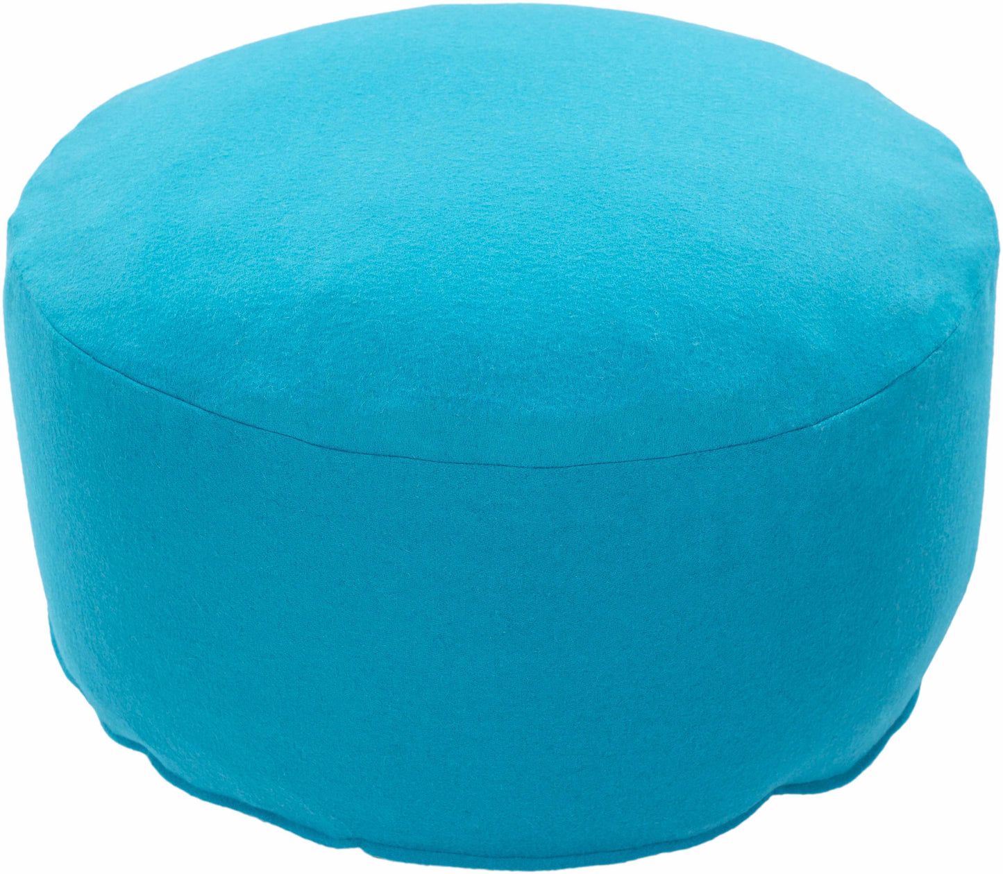 Kyrock Pouf Aqua Felted Footstool For Living Rooms Reading Nooks And Cozy Seating Essentials Clearance