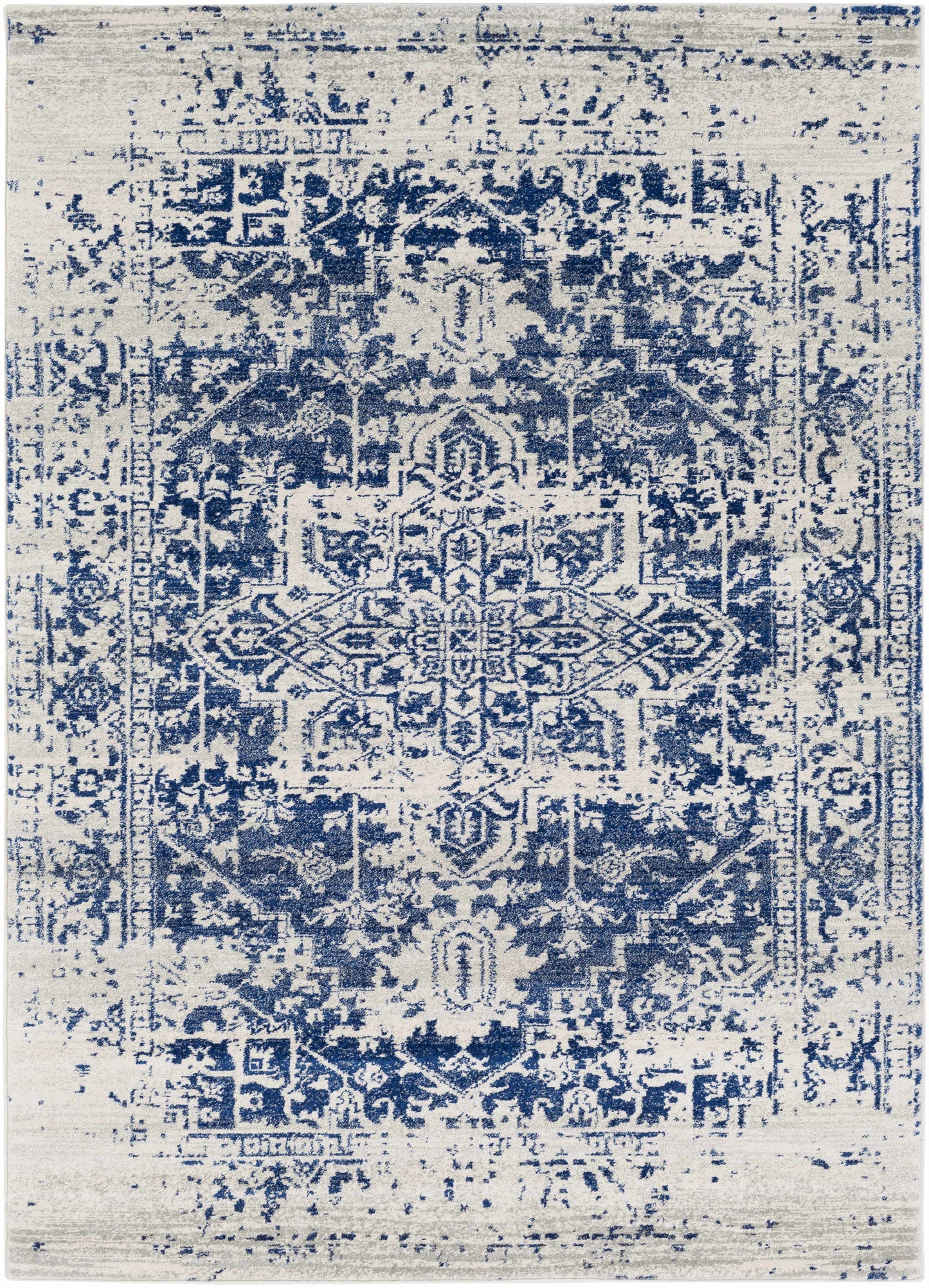 Navy Area Rug - Elegant Modern Home Décor Rug