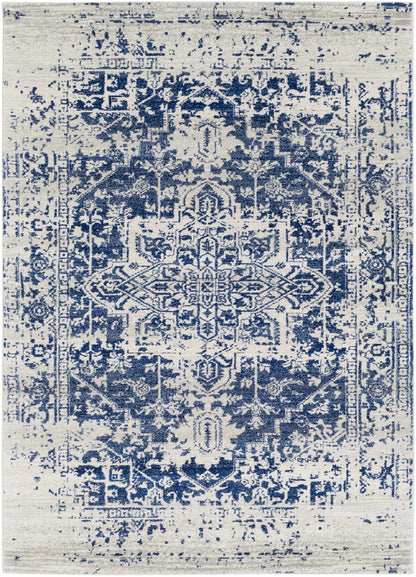 Navy Area Rug - Elegant Modern Home Décor Rug