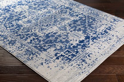Navy Area Rug - Elegant Modern Home Décor Rug