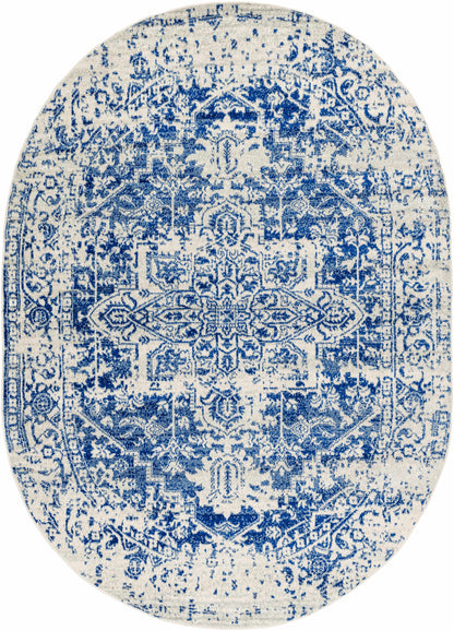 Navy Area Rug - Elegant Modern Home Décor Rug