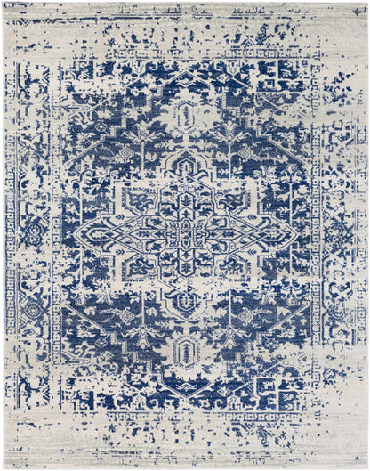 Navy Area Rug - Elegant Modern Home Décor Rug