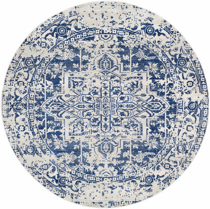 Navy Area Rug - Elegant Modern Home Décor Rug