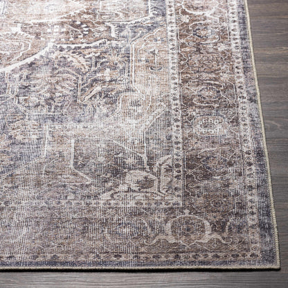 Washable Mignon Area Rug - Stylish Durable Easy Clean Rug