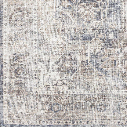 Washable Mignon Area Rug - Stylish Durable Easy Clean Rug