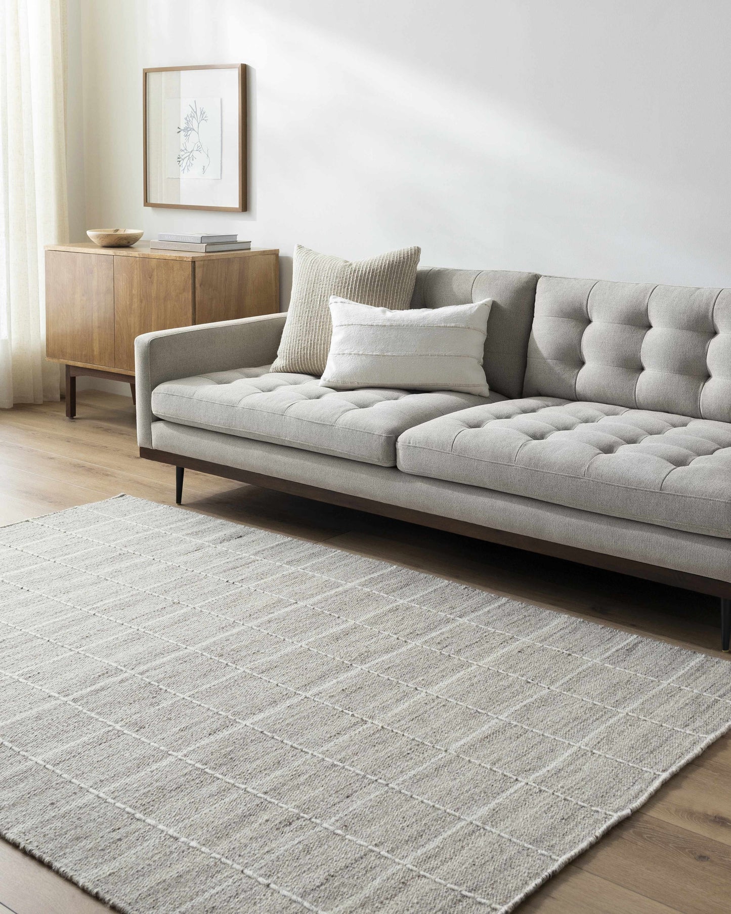 Checkered Area Rug - Stylish Nissa Design for Modern Décor