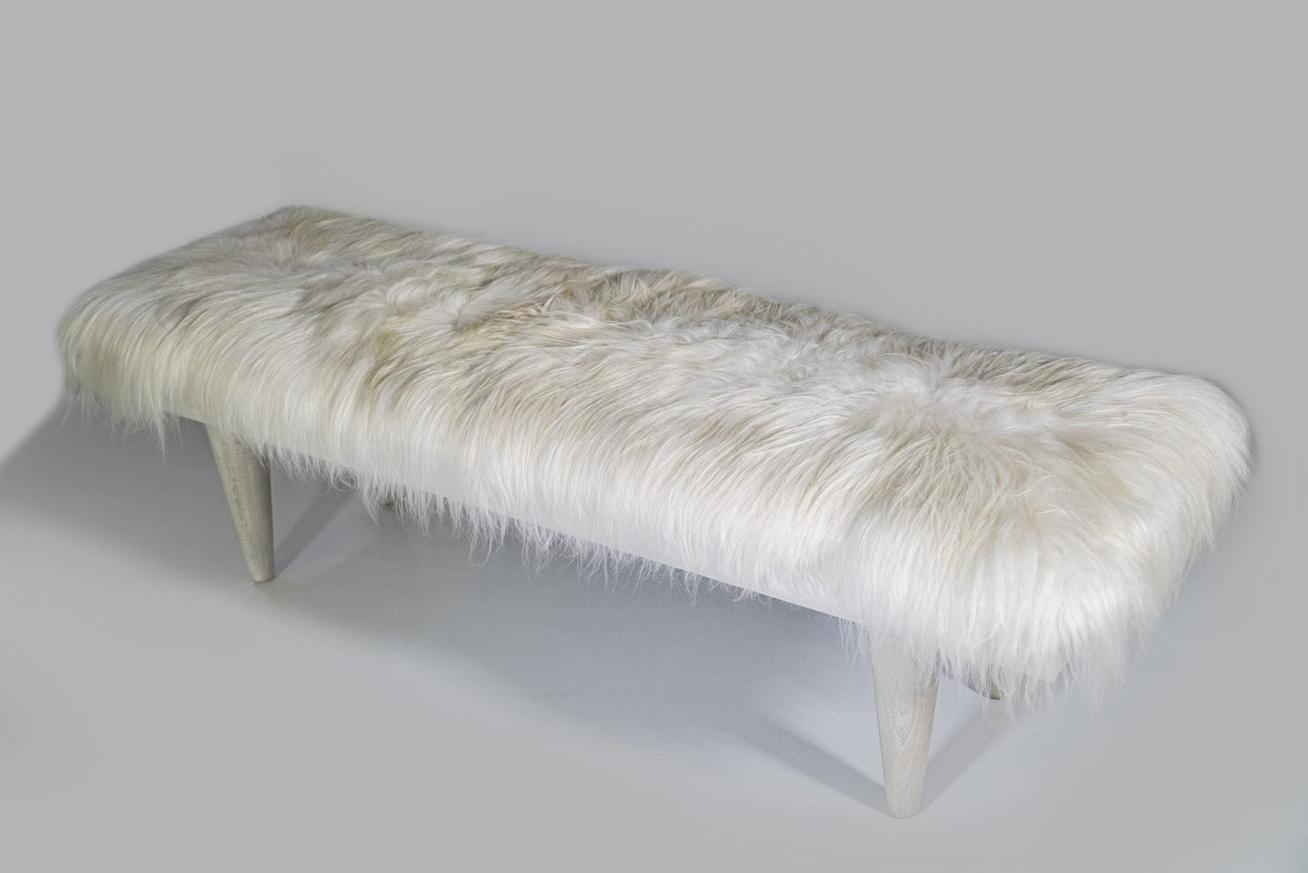 60″ Icelandic Fur Bench