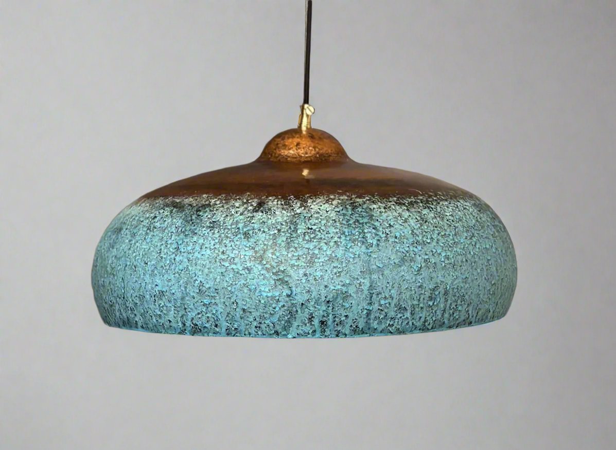 kitchen Blue Patina Pendant Light