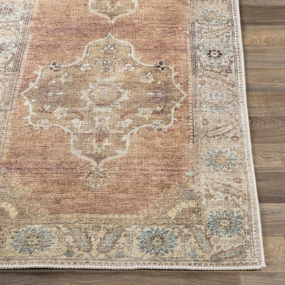 Powhatan Washable Area Rug - Soft Durable Stylish Home Décor