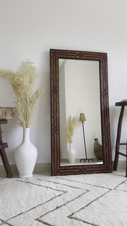 Miroir marocain pleine longueur - Miroir de sol fait main