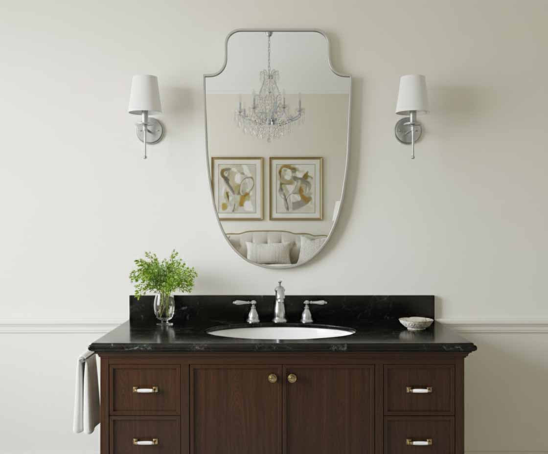 Shield Mirror – Modern Wall Mirror