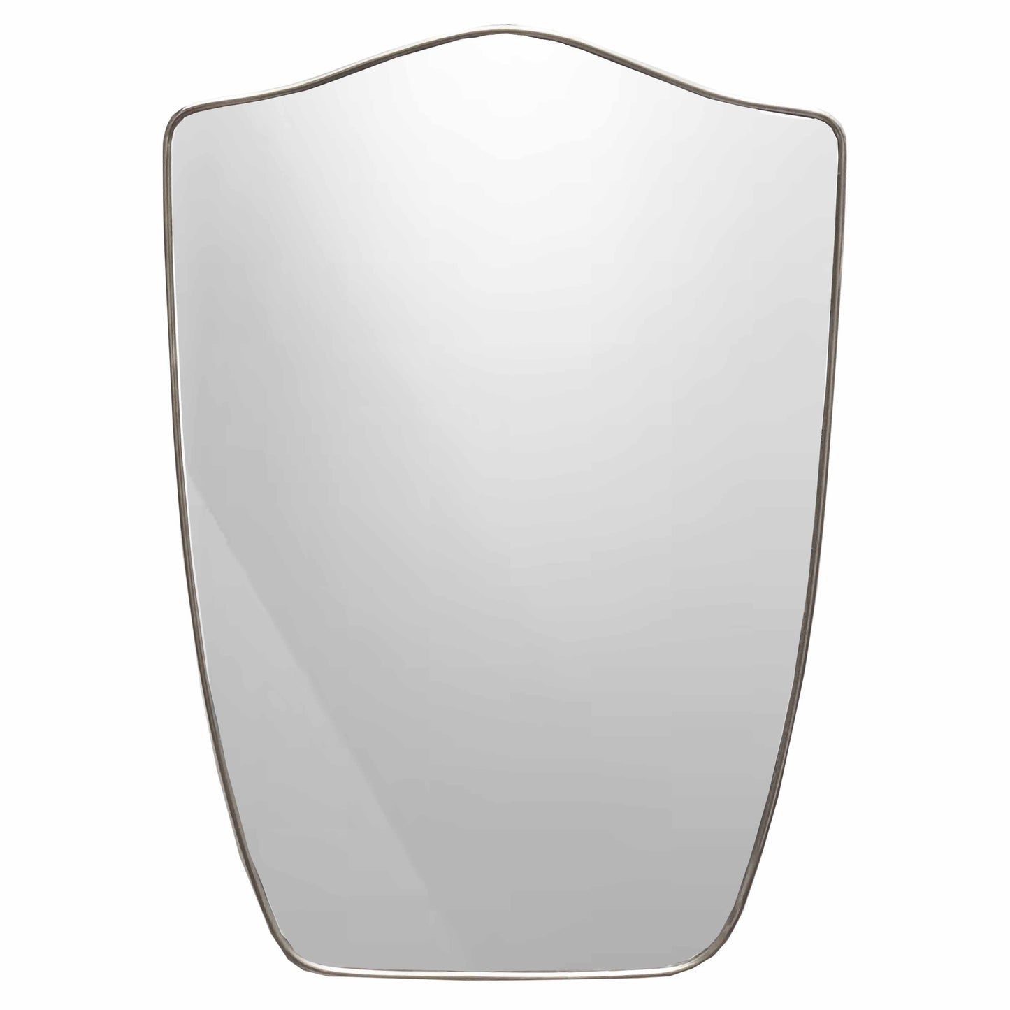 silver Shield Wall Mirror 