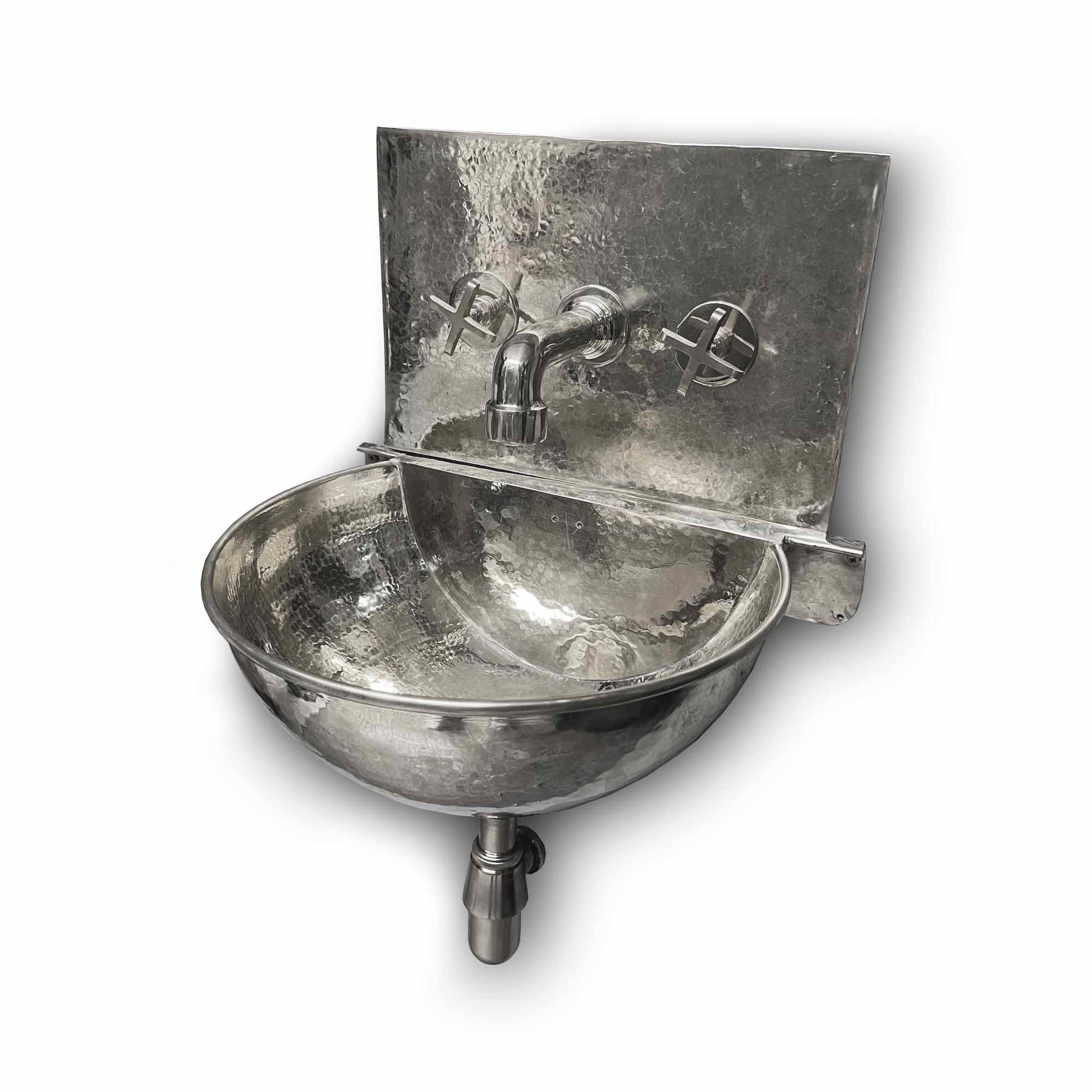 Silver Wall Mount Sink