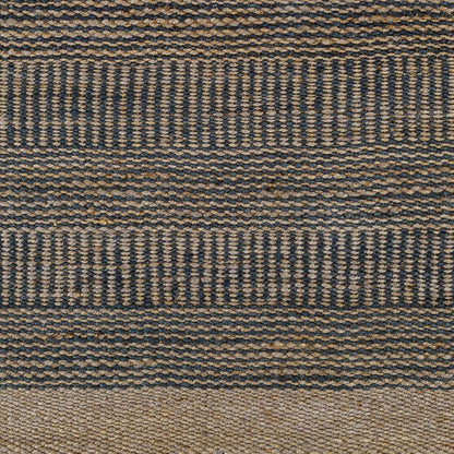 Navy Jute Area Rug - Stylish Durable Home Decor