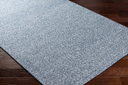 Blue Area Rug - Stylish Solid Home Decor