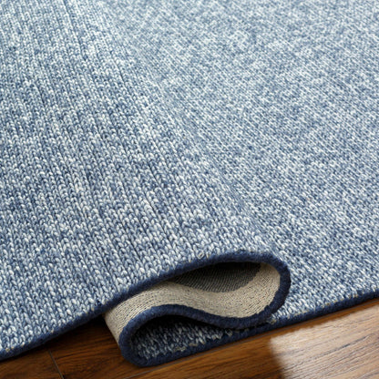 Blue Area Rug - Stylish Solid Home Decor