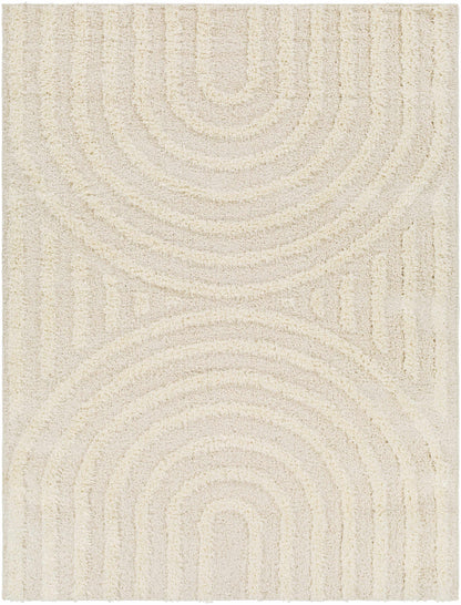 Arnel Cream Area Rug - Soft Elegant Cozy Home Décor