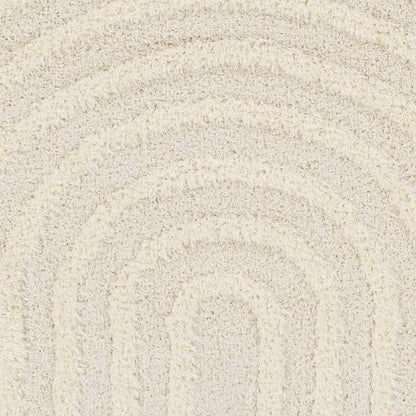 Arnel Cream Area Rug - Soft Elegant Cozy Home Décor