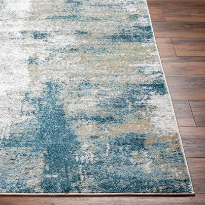 Modern Abstract Area Rug - Duval Blue Home Décor