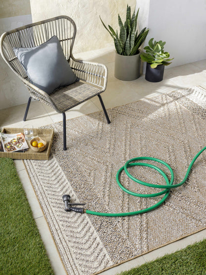 Beige Areli Area Rug - Soft Elegant Floor Covering for Living Room